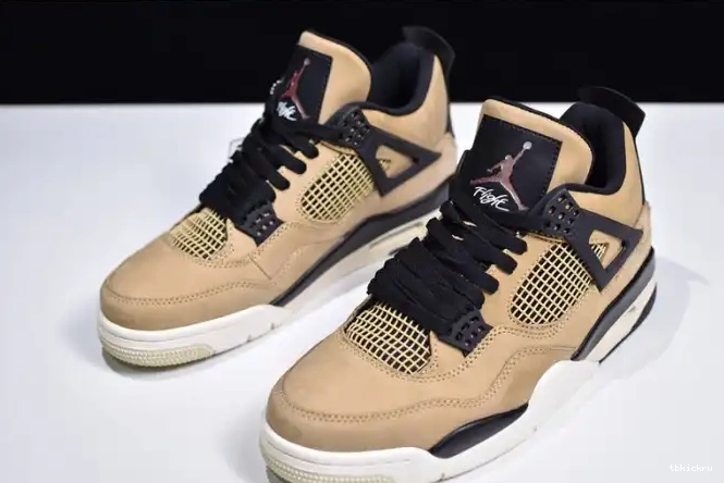Rep TBK Air 4 AQ9129-200 Jordan Mushroom 0602